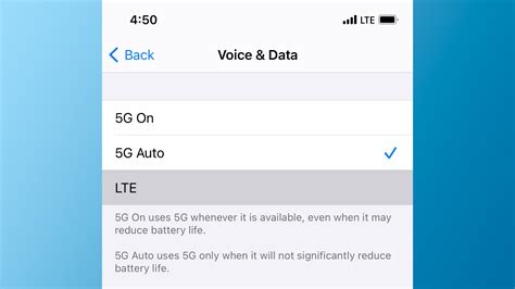 iphone smart data mode.